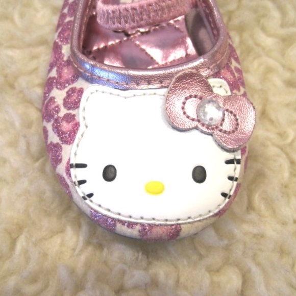 Hello Kitty Mary Jane Toddler Ballet Flats By Sanrio - Picture 2 of 7
